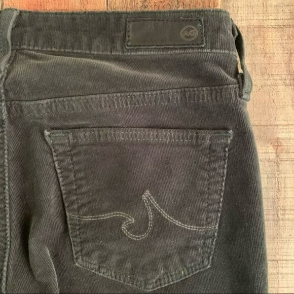 Adriano Goldschmied AG the Stevie ankle slim straight ankle corduroy pants -24R - Picture 9 of 9